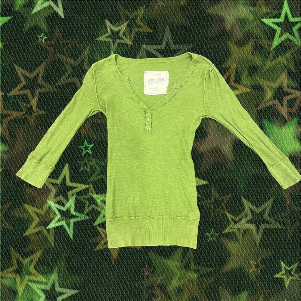 Mossimo lightweight quarter sleeve top